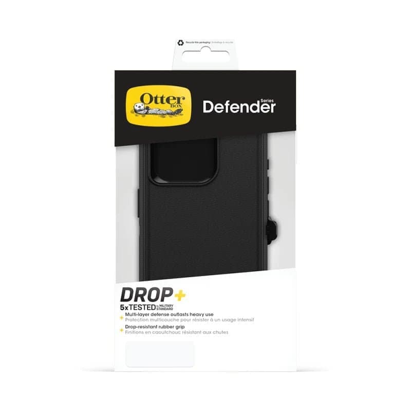iPhone 13 (6.1″)/iPhone 14 (6.1″) Otterbox Defender Case suits- Black