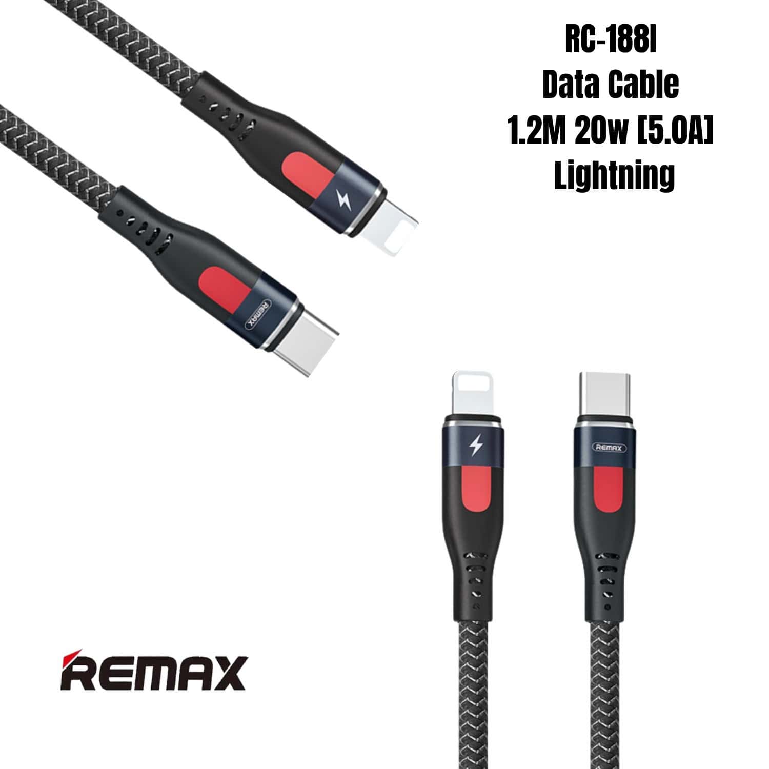 Remax 20W Lightning To Usb-C(1M)