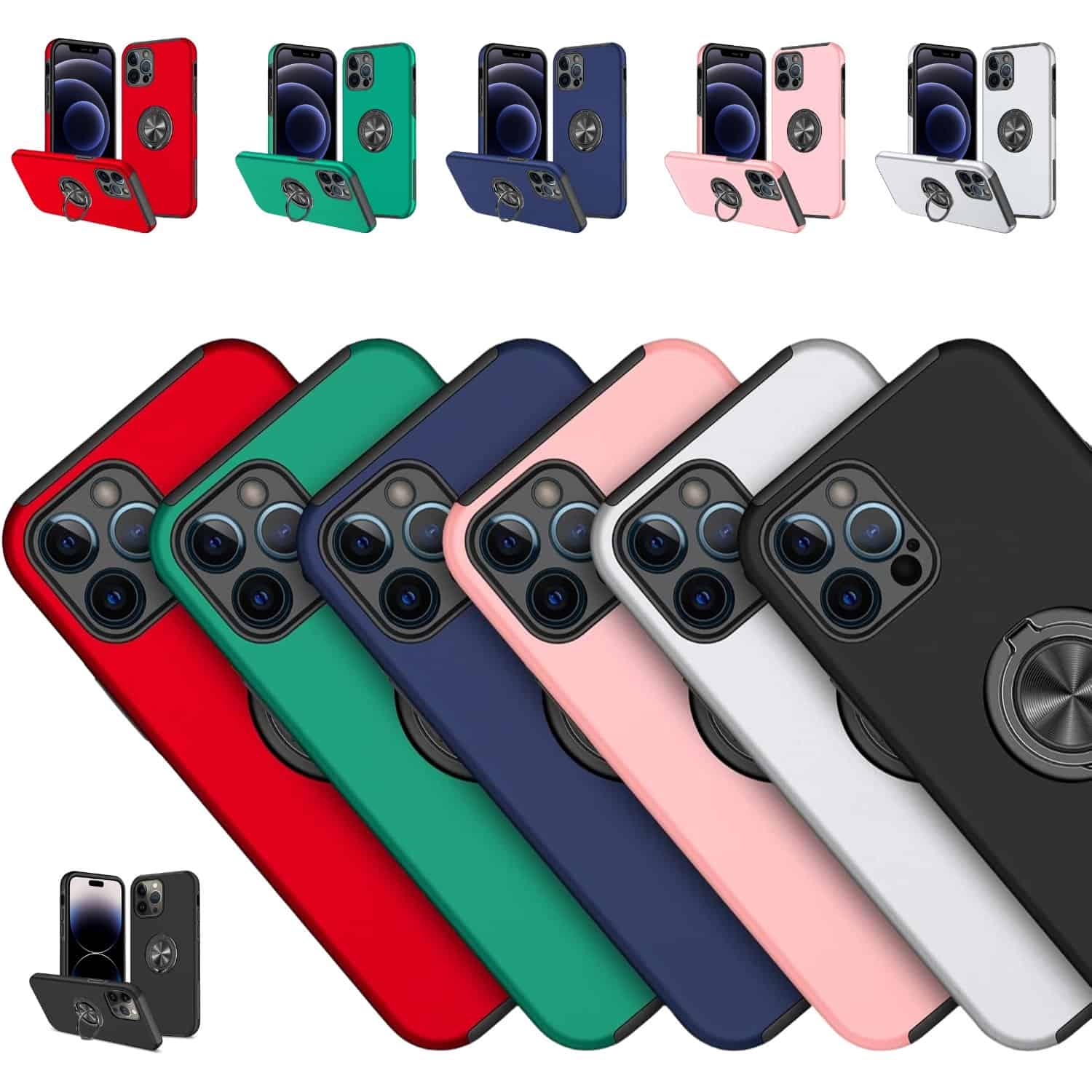 iPhone 16 Pro Max Round Ring Case
