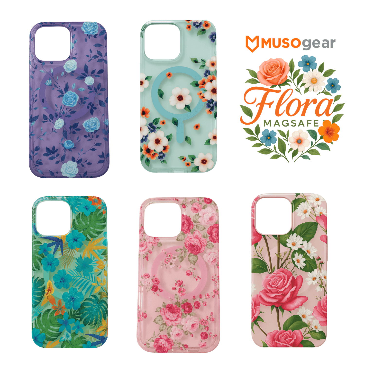 iPhone 16 Pro Flora Magsafe Case