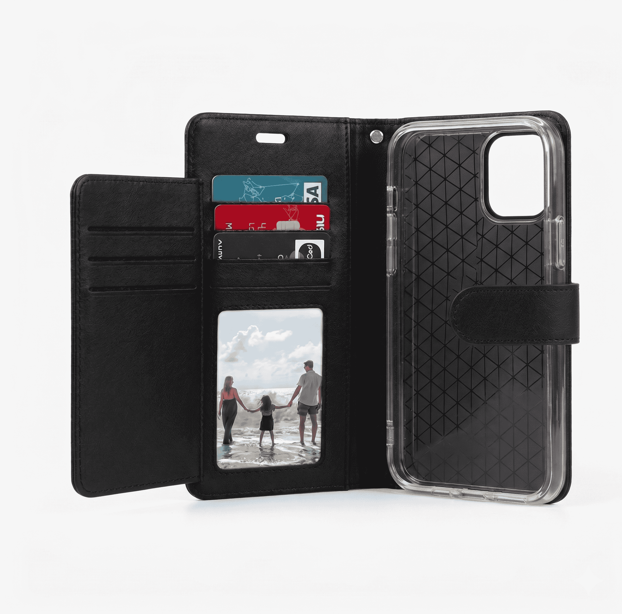 iPhone 17/18 Pro Double Wallet Case
