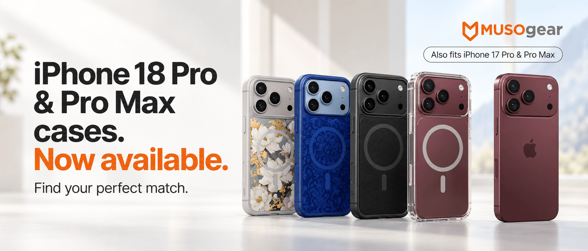 18 Pro & Pro Max Cases Product Image