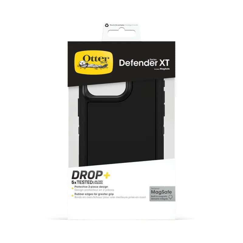 iPhone 16 Pro Max Otterbox Defender XT MagSafe Case suits- Black