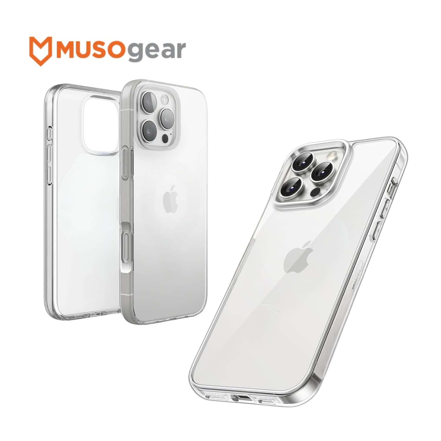iPhone 16 Pro Max Clear Hard Back Case