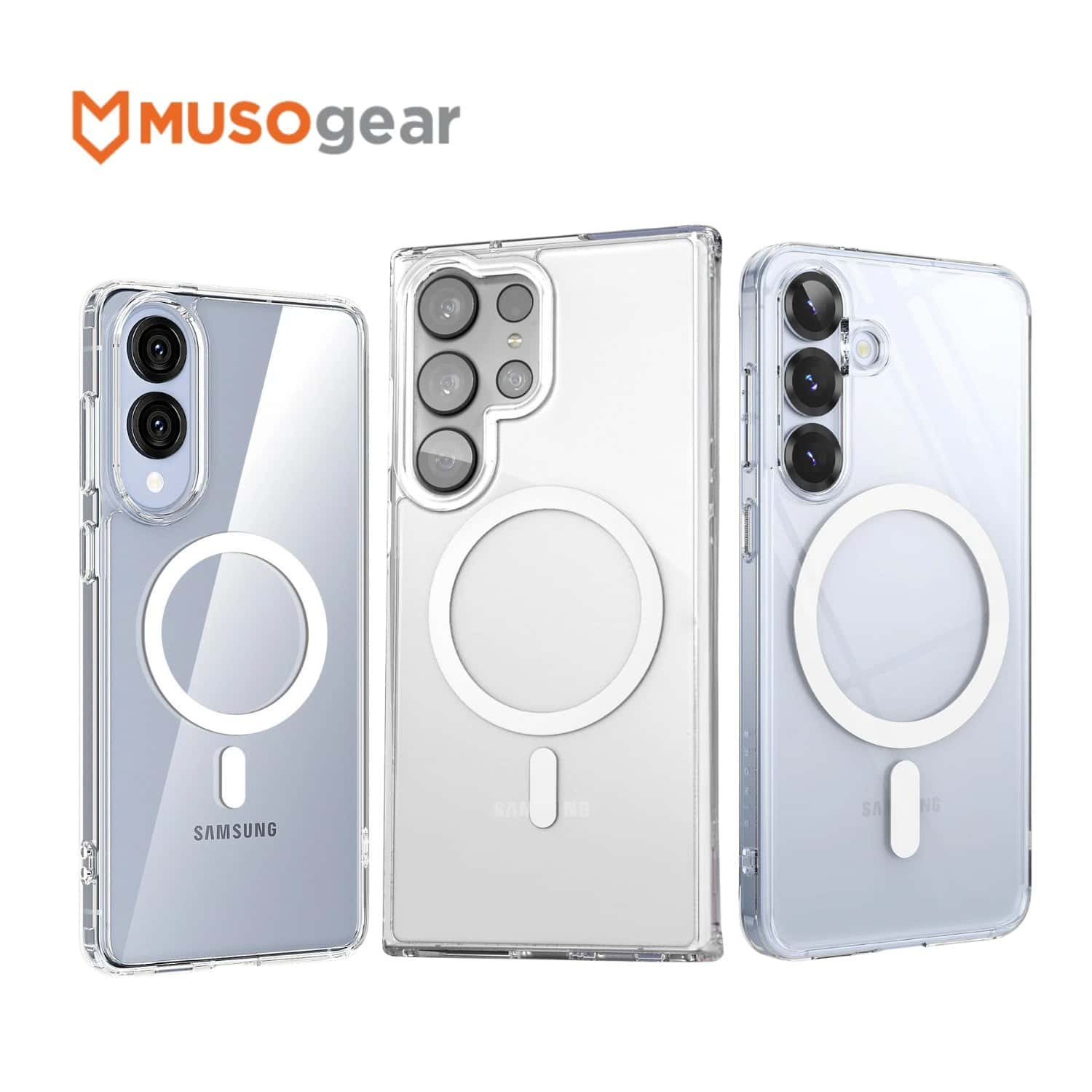Samsung Galaxy S25 Edge MUSOgear Clear Magsafe Case