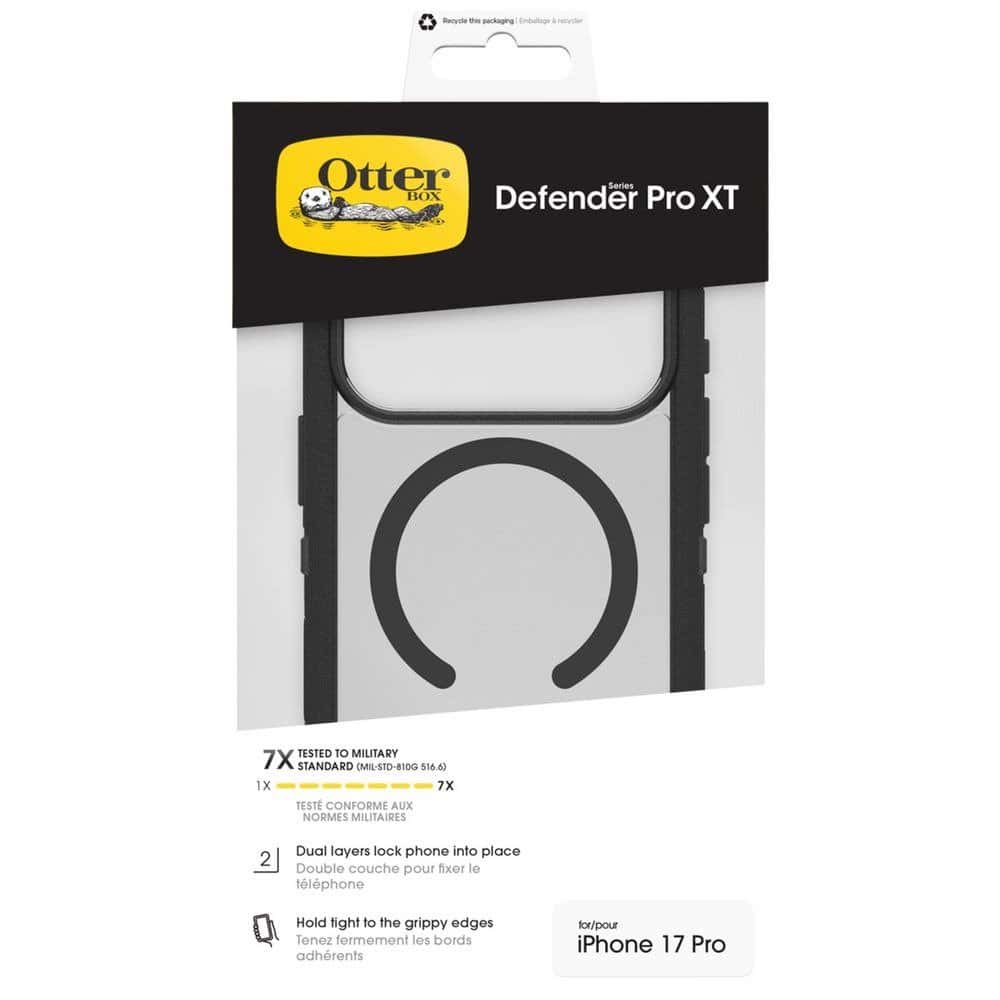 iPhone 17/18 Pro – Otterbox Defender XT Pro MagSafe Case For-Black