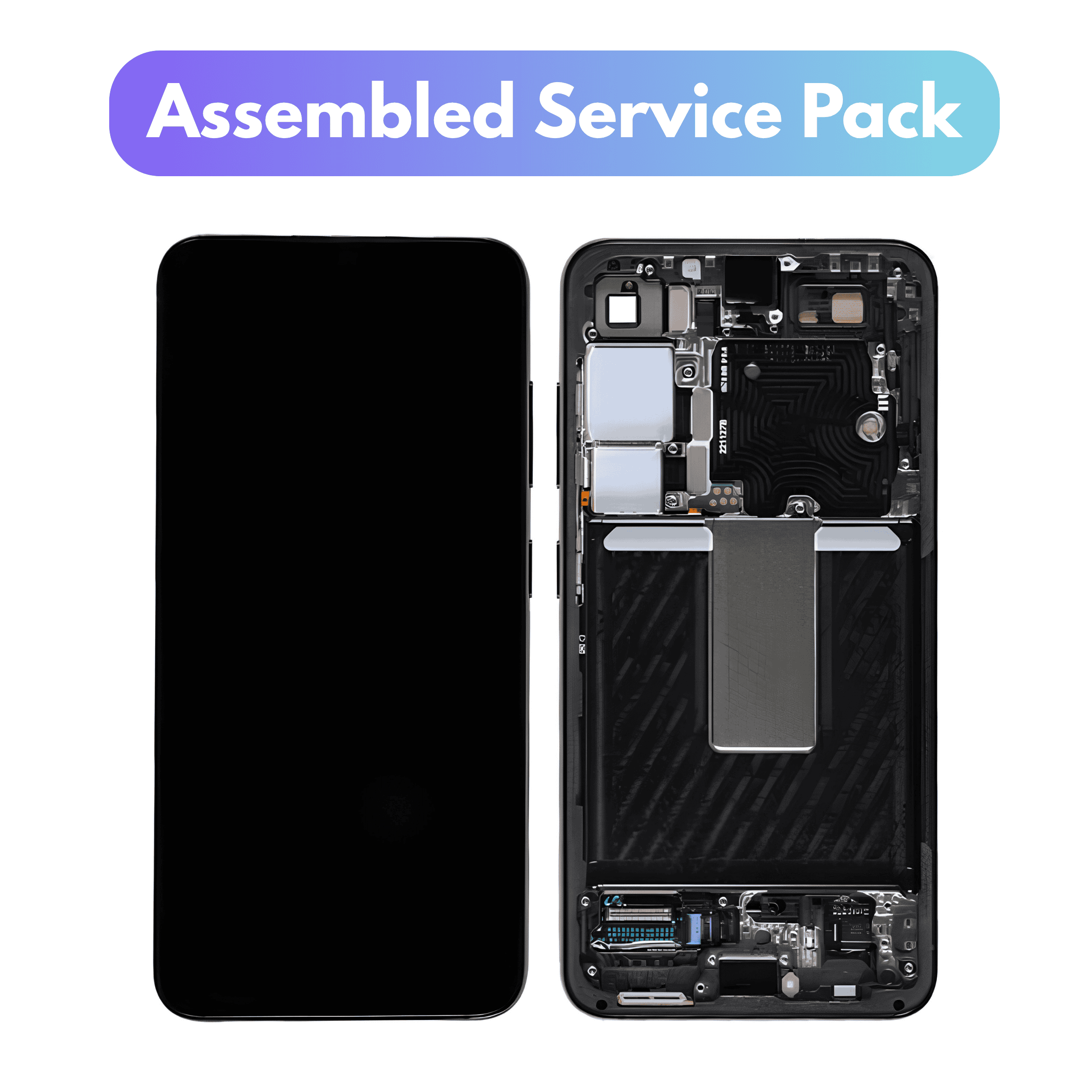 Samsung SM-S926 Galaxy S24 Plus Assembled Service Pack Display Onyx Black
